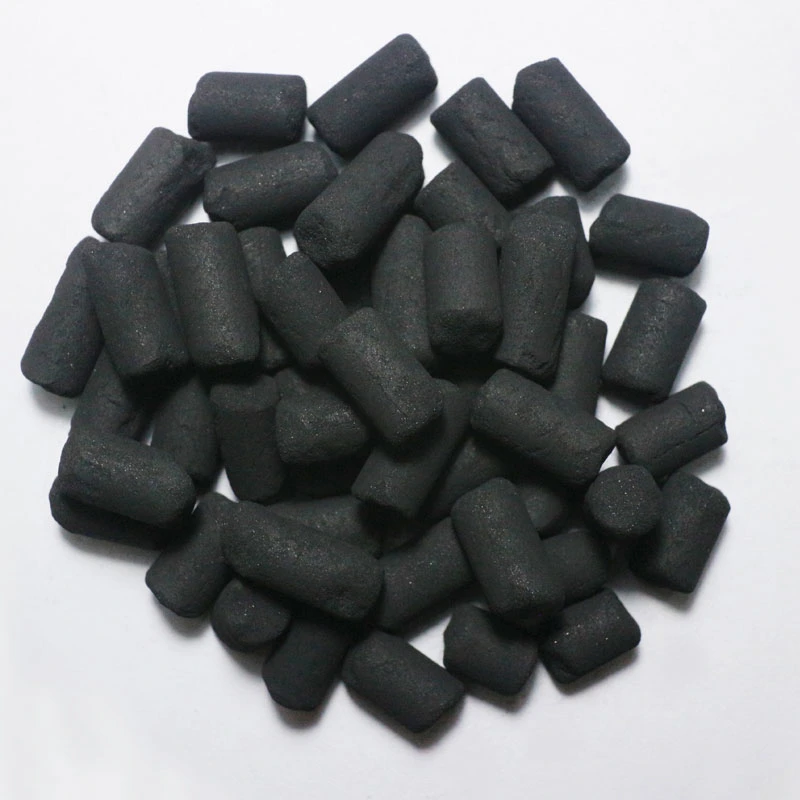 Industrial Grade Columnar Activated Carbon 9mm Desulfurizer Catalyst